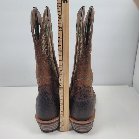 Ariat Men's Brown Western Leather Cowboy Boots 10016272 US Size 12EE - Picture 7 of 12